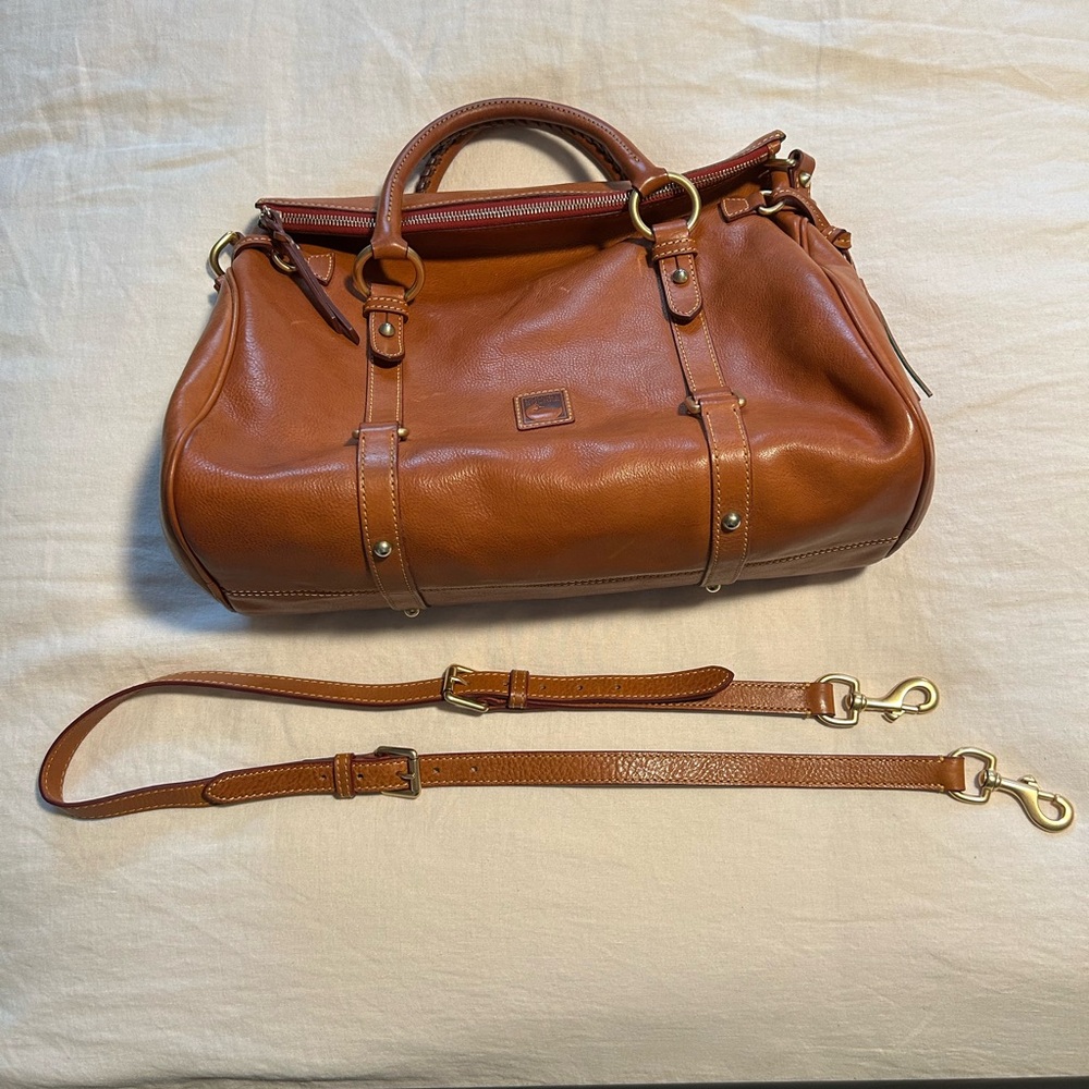 Dooney & Bourke Florentine Brown Satchel